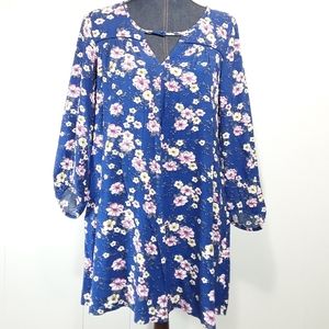 floral boho hippie tunic small dress☆ new with tags